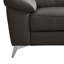 Canapé modulaire inclinable électrique en cuir italien avec rangement sous le siège Buffalo-925049723-925049722
