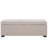 Maiden Linen Upholstered Storage Bench