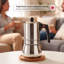 Machine à espresso avec plaque de cuisson Magefesa Genova, cafetière à moka en acier inoxydable de 4 tasses, cafetière italienne Greca, convient pour l'induction-21726815