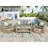 Rattan Sofa Seating Group with Cushions-182810392-161294962
