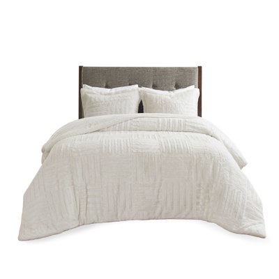 Twin Fur Down Alternative Comforter Mini Set