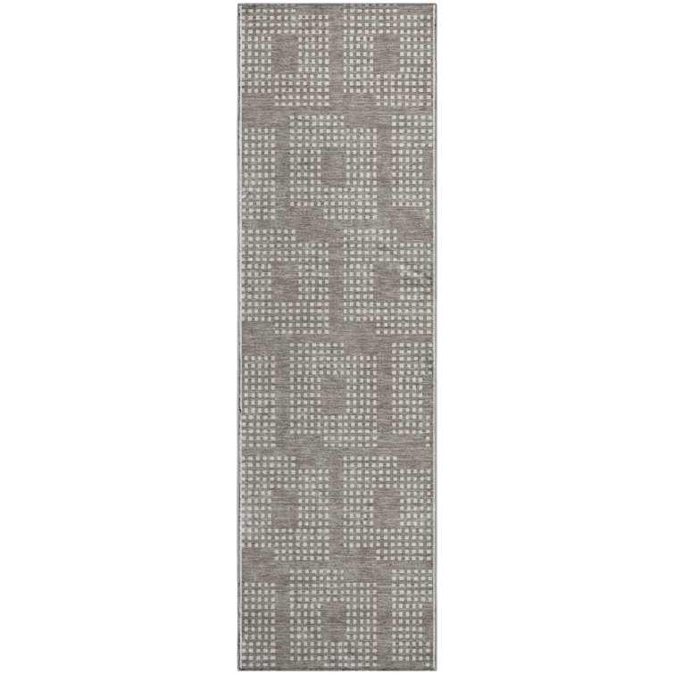 Premium Machine Washable Prisco Taupe Rug