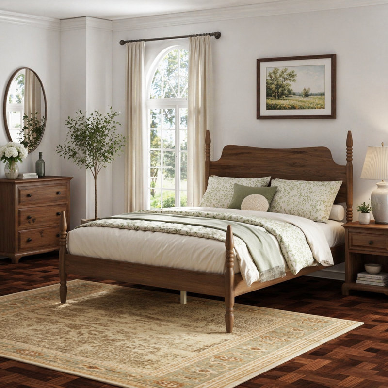 Platform Bed Frame, Queen