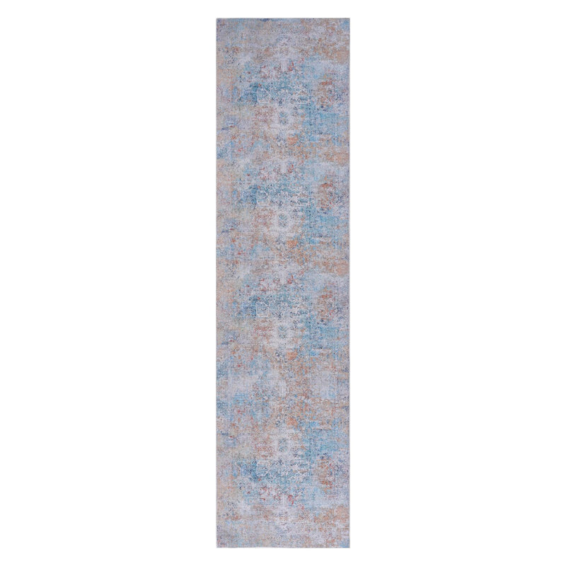 Tapis jaune lavable, Tapis de couloir 2 pi 6 po x 10 pi