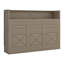 Lit escamotable simple TG, lit escamotable en bois avec bureau, lumière DEL et station de charge USB-393662052