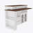 Kitchen Island With Extendable And Rotating Table, Wooden Kitchen Island With 4 Drawers-218395874