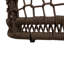 Table d'appoint ronde en bois d'acacia avec structure en corde tressée, capacité de 68 kg, aucun assemblage requis, résistante aux intempéries pour une utilisation intérieure et extérieure-1201246871