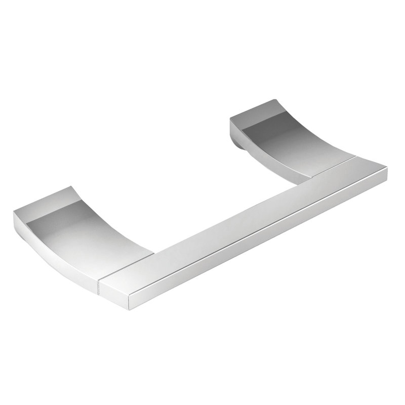 Double Post Toilet Tissue Holder, Polished Chrome