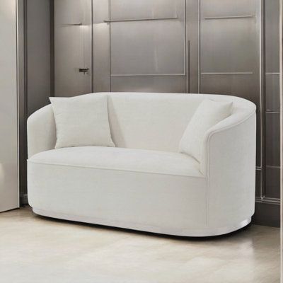 Upholstered " Chenille Sofa