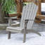 Ensemble de 2 chaises Adirondack en bois de teck Anayha