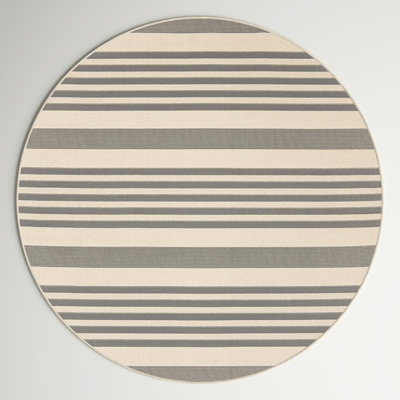 Pontianak Performance Striped Indoor/Outdoor Area Rug