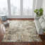 Abstract Area Rug in Beige-813638187