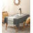 Grey Scalloped Edge Wrinkle-free Heat Resistant 56"x40" Rectangular Tablecloth-376606437-376606462