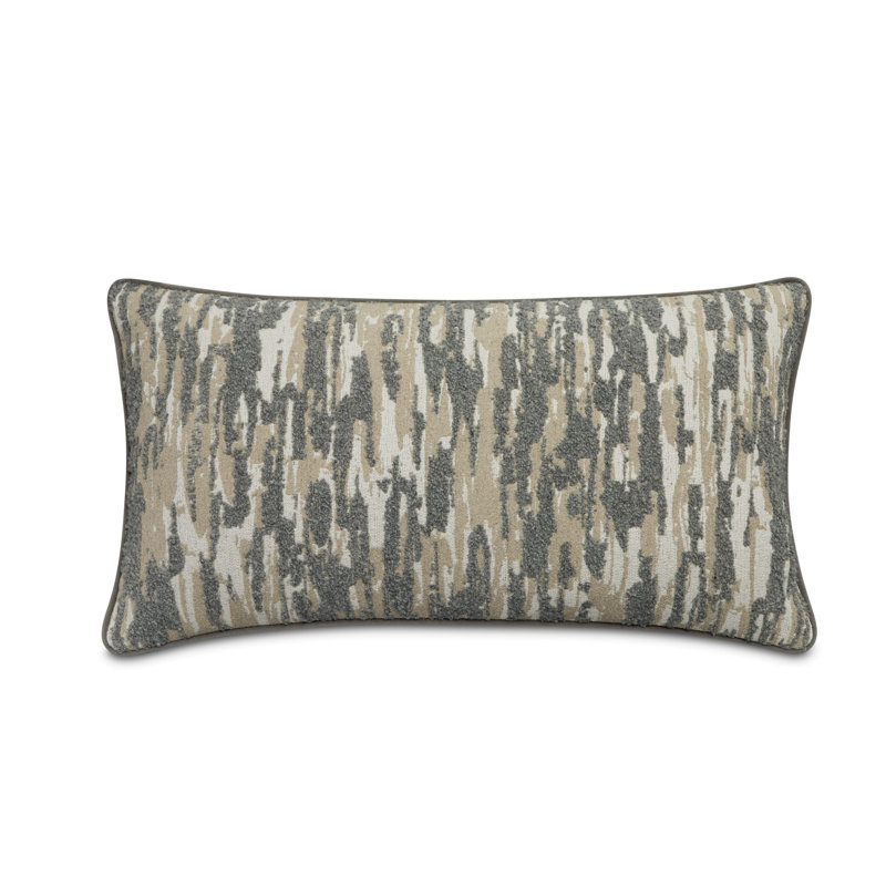 Oreiller Moonbeam Tillman - Colombe, H 13 po x l 24 po, Forme rectangulaire