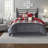 Cozy 7 Piece Bedding Sets, Polyester King Farmhouse Comfort For Home
