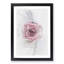 Lone Pink Rose Abstract Art - Picture Frame Graphic Art Print-55761244-55761248