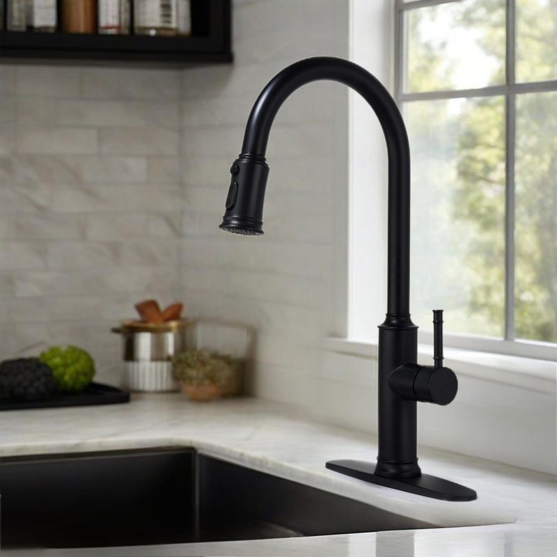 Robinet de cuisine avec douchette extractible