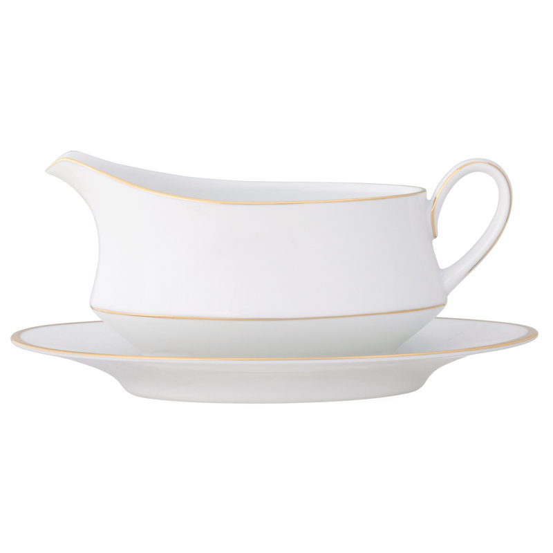Saucière avec plateau Noritake Heritage, 13 oz