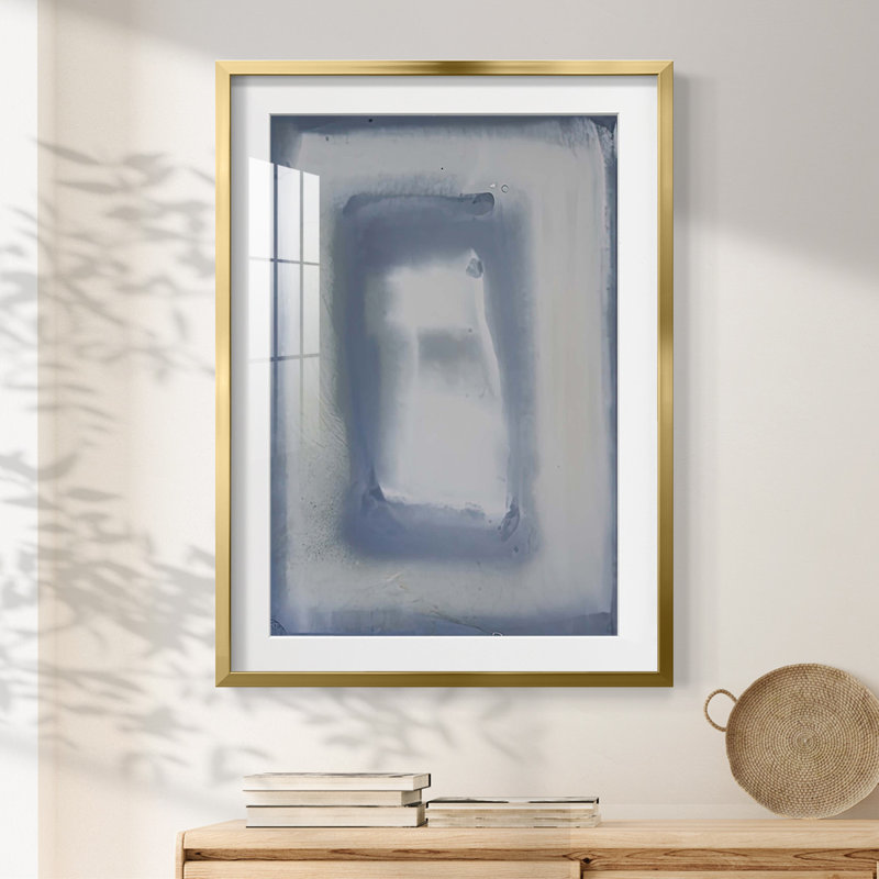 Focusing II -Framed Print, 25.5" H x 17.5" W, Gold