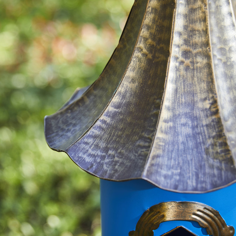 Cabane à oiseaux de jardin Klem, Bleu