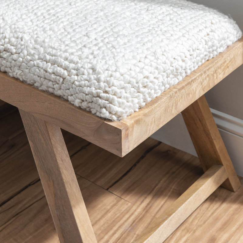 Banc rembourré Felicity Loachapoka, Brun