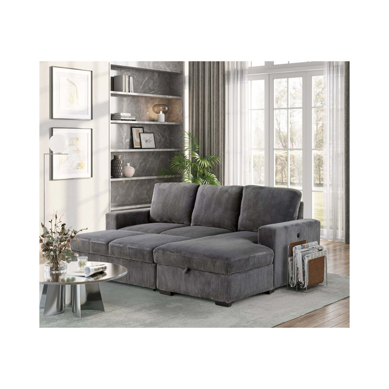 Melody Sectional With Pullout