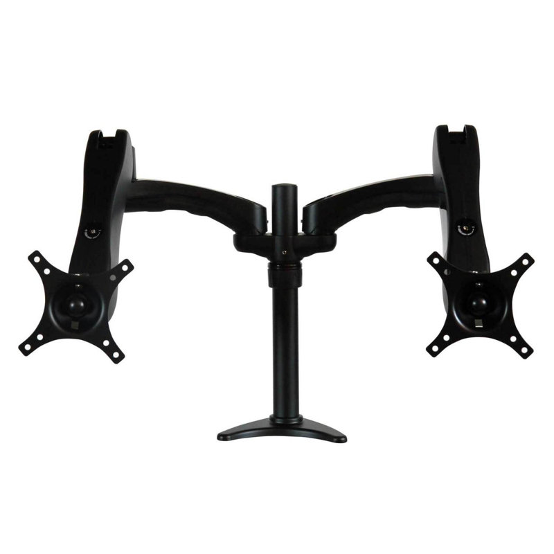 Support pour écran de bureau multi-écrans noir Hydro Series pouvant supporter jusqu'à 17,6 lb