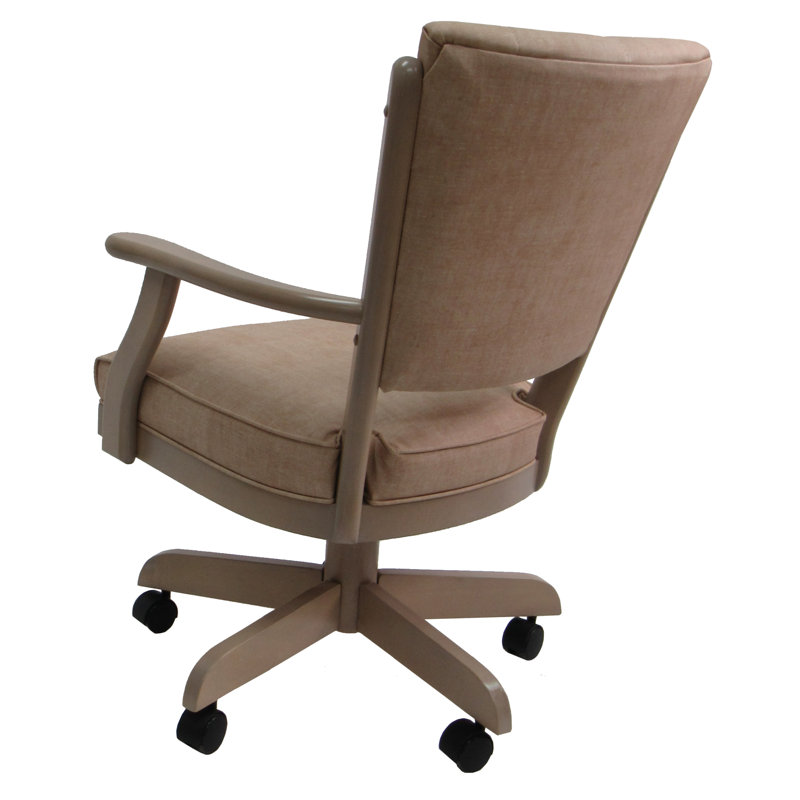 Chaise avec accoudoirs Middlesbrough, Denim beige, Beige