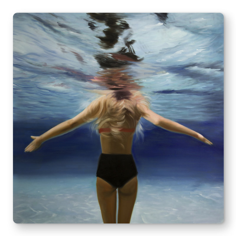 Under the Sea - Hyperrealist Figurative Metal Print | Home Decor
