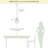 1-Light E26 Base Polished Brass Metal and Glass Dome Flower Pendant Light, Adjustable Height, Dimmable, ETL Listed