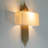 Fikir 2-Light Flush Mounted Fabric Sconce