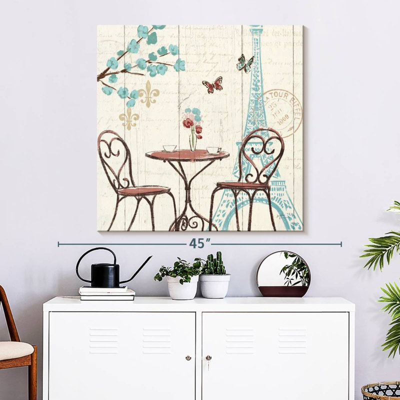 Paris Tour I, 33" H x 33" W