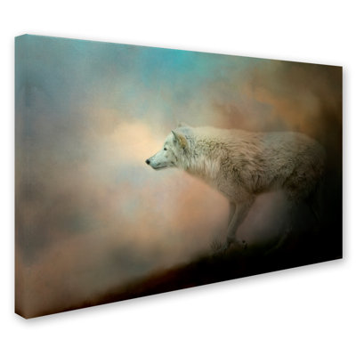 «Journey of the Timber Wolf», impression sur toile tendue Vidur
