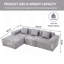 Canapé modulaire Modern Minimalist-153717362
