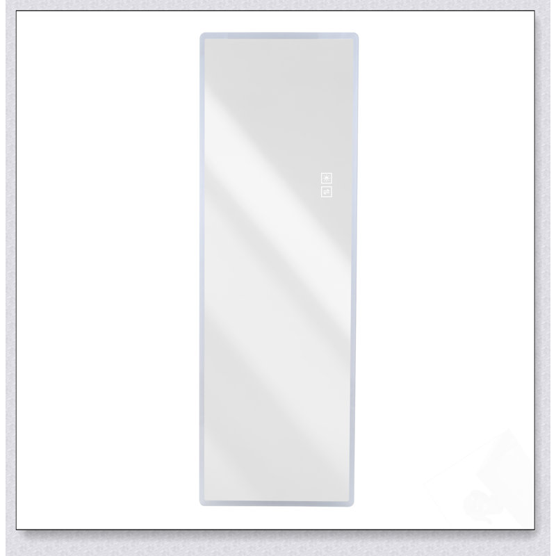 Full Length LED Lighted Vanity Mirror With Adjustable Brightness And Warm/Cool Lighting, Perfect For Bedrooms And Hotels