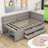 Wood Daybed with Drawers and Shelves-1807396032-1807396033