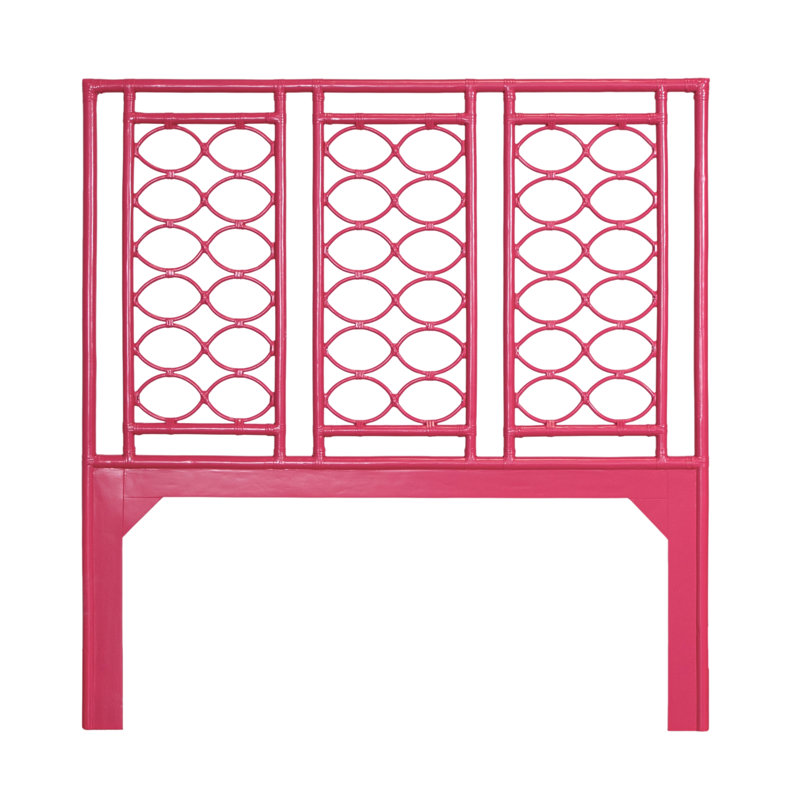 Infinity Open-Frame Headboard, Hot Pink, Queen