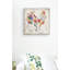 « floraled coq », reproduction de peinture à l’aquarelle sur toile tendue-33392136