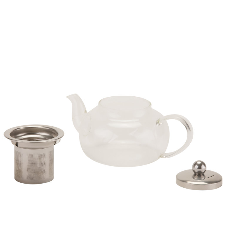 ROYALFORD 0.6ml Glass Solid Colour Teapot