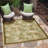 Green Keukenhof Indoor/Outdoor Botanical Rug-656877130