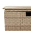 Ensemble de canapé de patio avec tabourets de rangement vidaXL 2 pièces-920686496-920686510