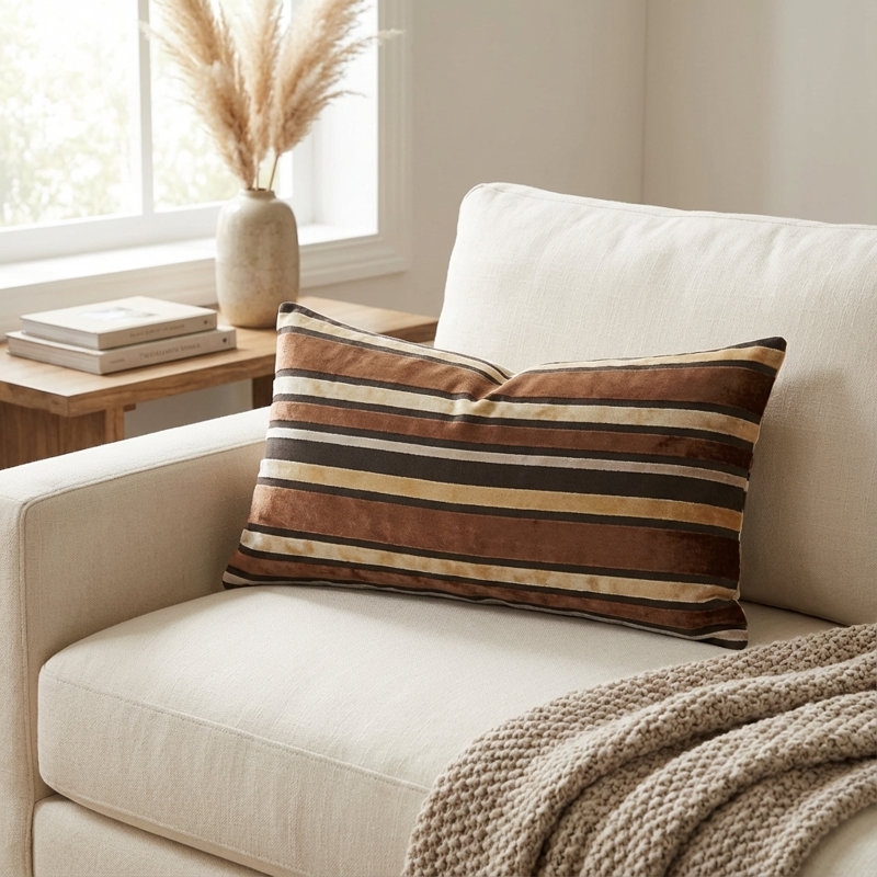 Luxueux oreiller luxueux, 20 po x 26 po, Coussin lombaire
