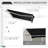 Patio Retractable Awning, Manual Exterior Sun Shade Deck Window Cover-111084789