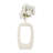 Craigban Modern Stoneware Ceramic Vase with Open Geometric Design - Sleek Decorative Accent-1028012512-1028012515