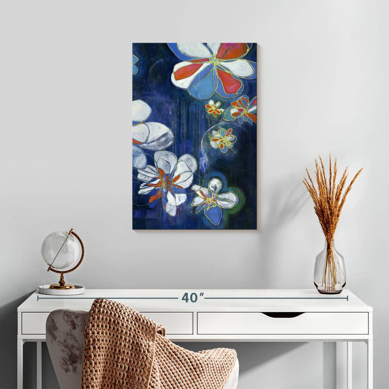 Harnek Night Blooms II, H 24 po x l 16 po
