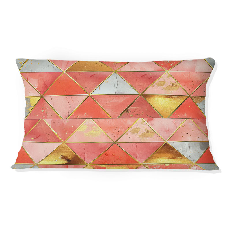 Coussin Bubblegum Triangle Glam I - Glam