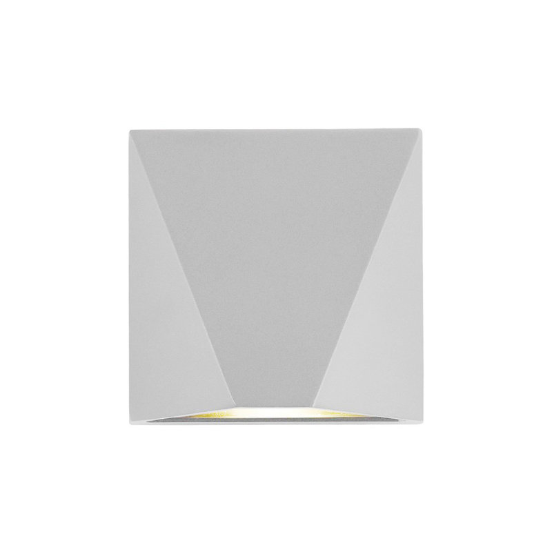 Chrishonna LED Flush Mounted Sconce-Modern Geometric Wall Sconce – Square LED Shadow Box Lamp by Mossodor, Elegant Indoor Lighting