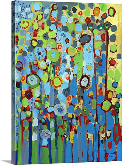 Noleen " Growing In Blue " by Jennifer Lommers