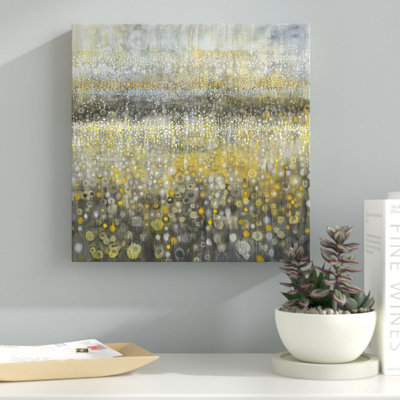 « rain abstract ii »-impression sur toile tendue