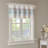 Dawn Aqua Floral Printed and Pieced 50x18'' Window Valance-1384927015